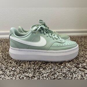 NIKE Women’s Court Vision Alta-Seafoam Green Color